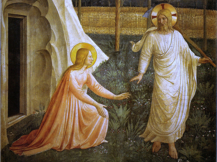 Magdalena und Christus als Gärtner